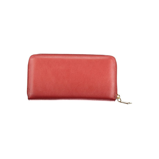 Mario Valentino Red Polyethylene Wallet