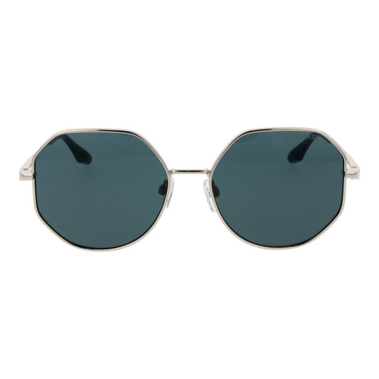 Trussardi Silver Metal Sunglasses