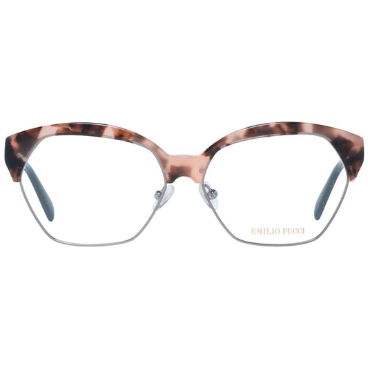 Emilio Pucci Brown Metal Glasses (Frames)