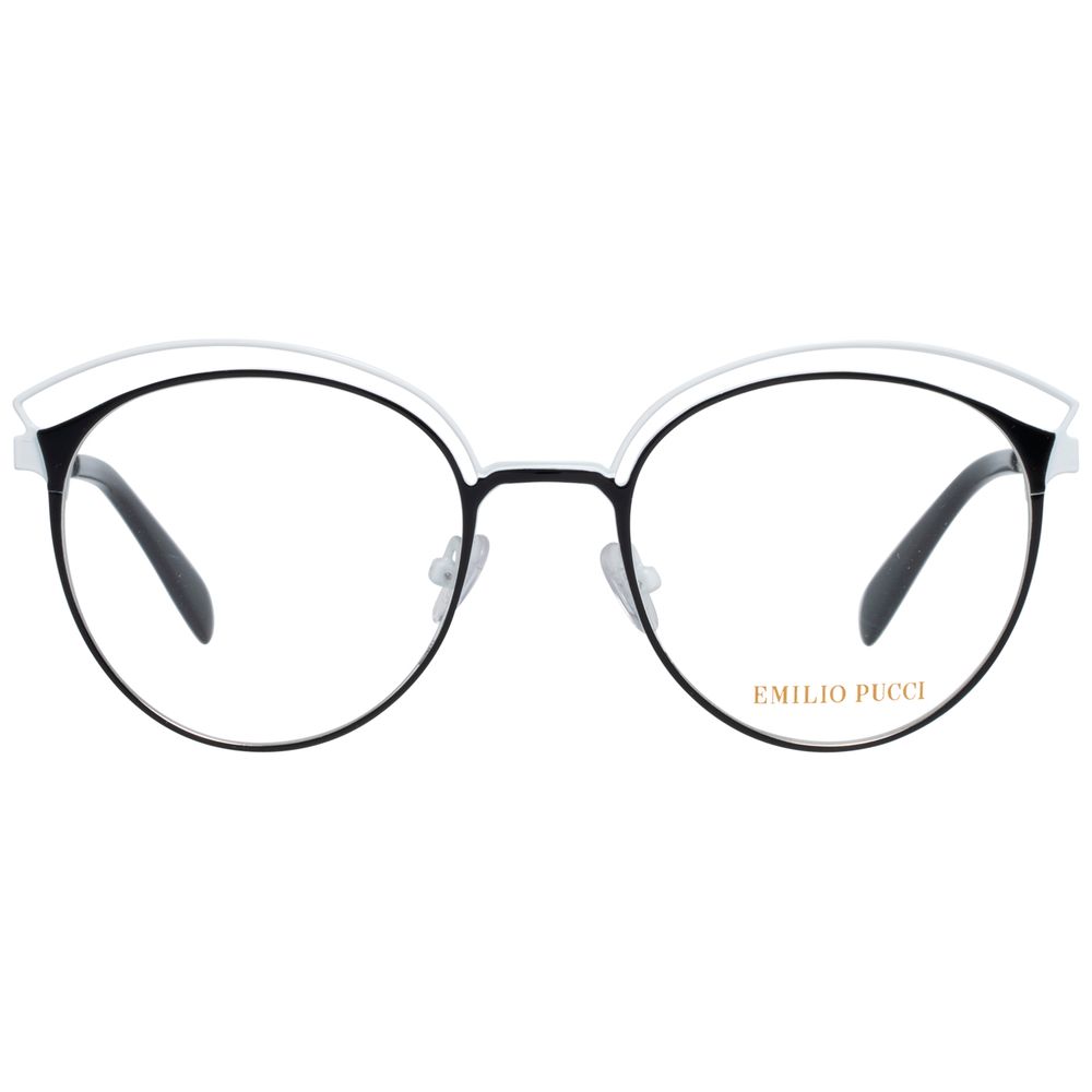 Emilio Pucci Black Metal Glasses (Frames)