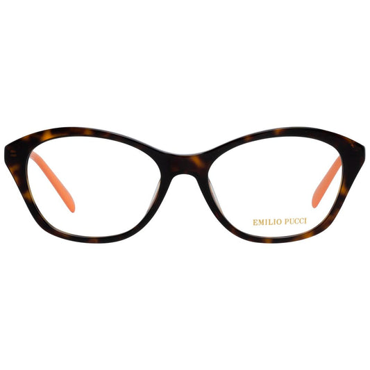 Emilio Pucci Brown Metal Glasses (Frames)