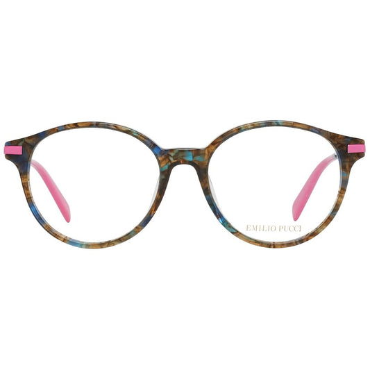 Emilio Pucci Multicolor Metal Glasses (Frames)