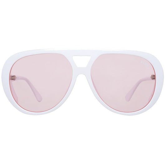 Victoria's Secret White Plastic Sunglasses