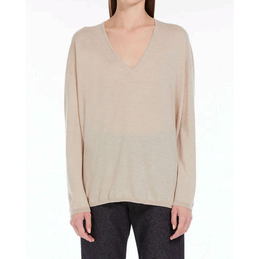 Max Mara Beige Cashmere Sweater