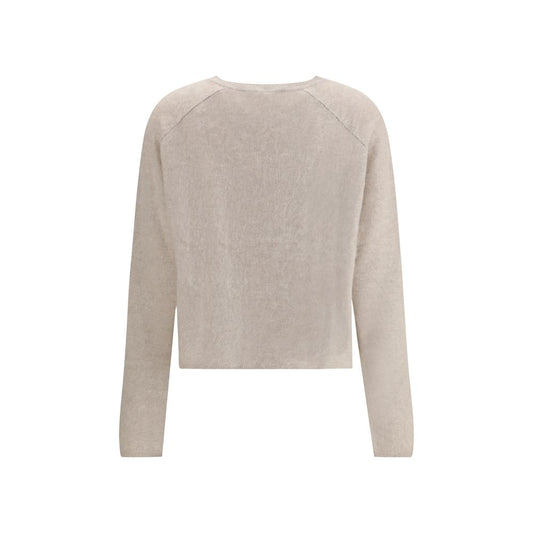 Lisa Yang Beige Cashmere Sweater