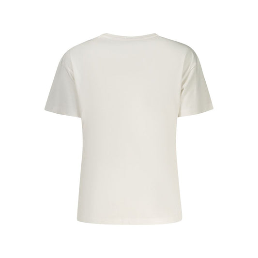 Pepe Jeans White Cotton Women T-Shirt