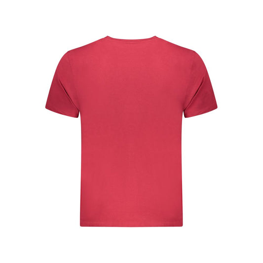 Pepe Jeans Rosso Cotton Men T-Shirt