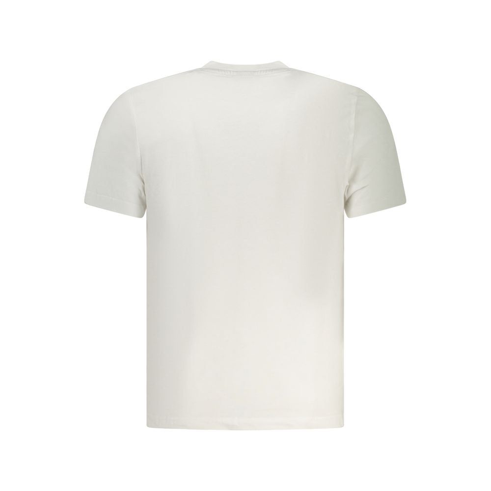 North Sails White Cotton Men T-Shirt