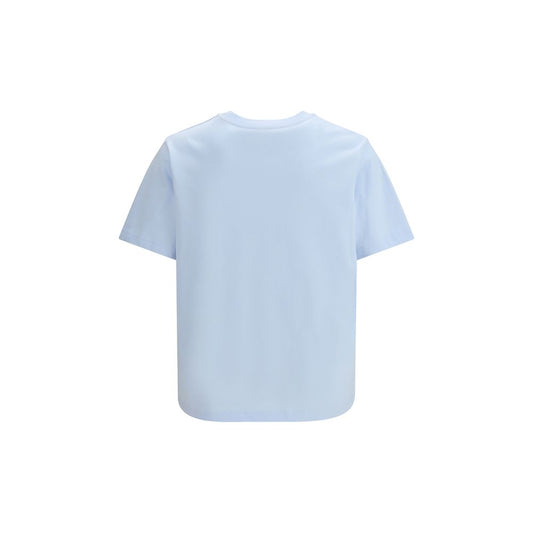 Casablanca Blue Cotton T-Shirt