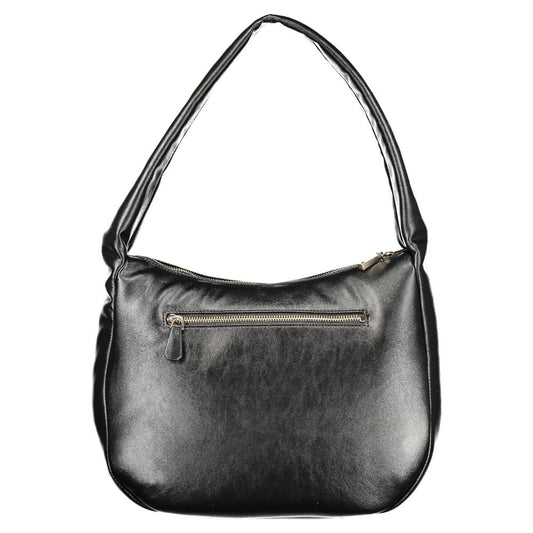 Guess Jeans Nero Poliuretano Women Handbag