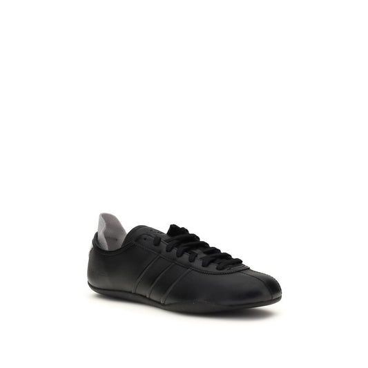 Y-3 Black Rubber Athletic Sneakers