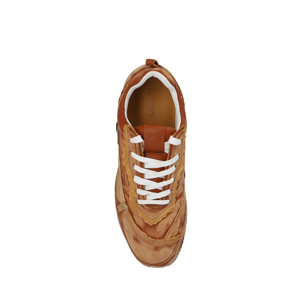 Loewe Brown Calfskin Sneakers