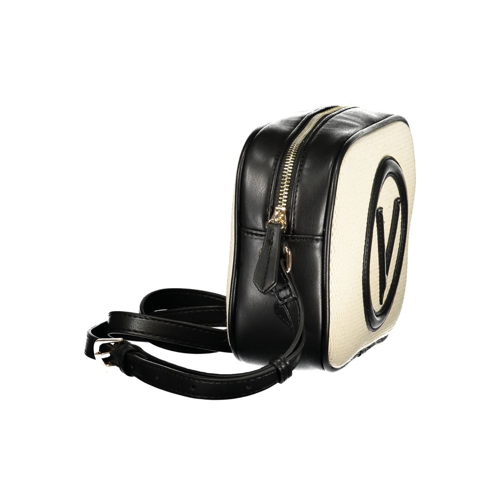 Mario Valentino Beige Cotton Women Shoulder Bag