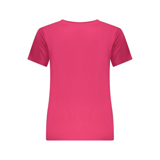 Pepe Jeans Rosso Cotton Women T-Shirt