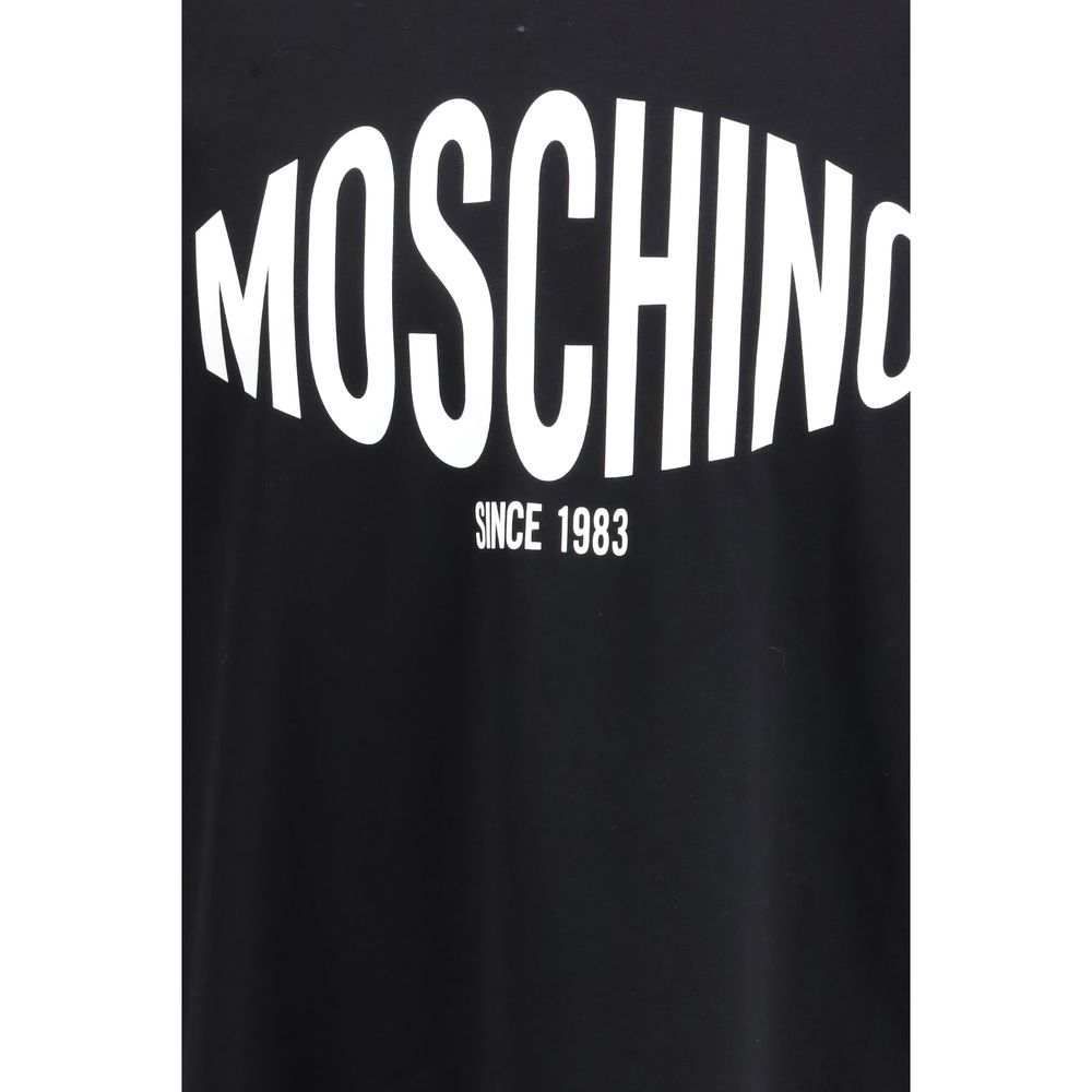 Moschino Black Cotton T-Shirt