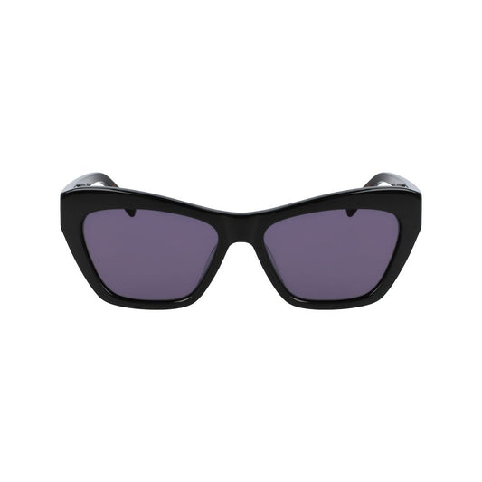 DKNY Black Acetate Sunglasses