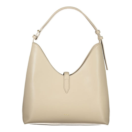 Furla Beige Leather Women Handbag