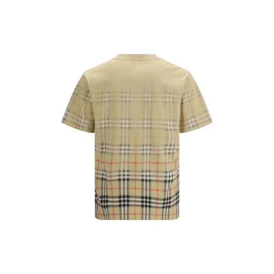 Burberry Beige Cotton T-Shirt