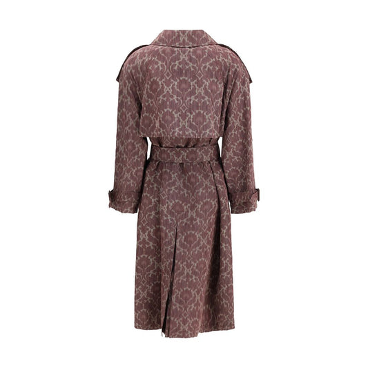 Burberry Multicolor Viscose Coat