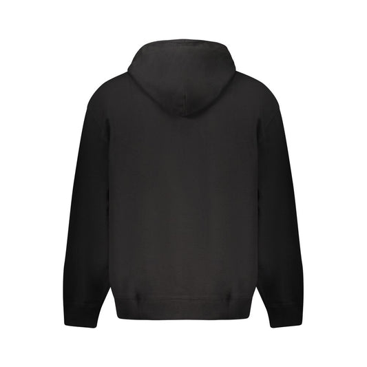 Calvin Klein Black Cotton Men Hoodie