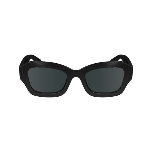 Longchamp Black Acetate Sunglasses