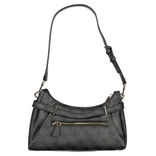 Guess Jeans Nero Polyurethane Women Handbag