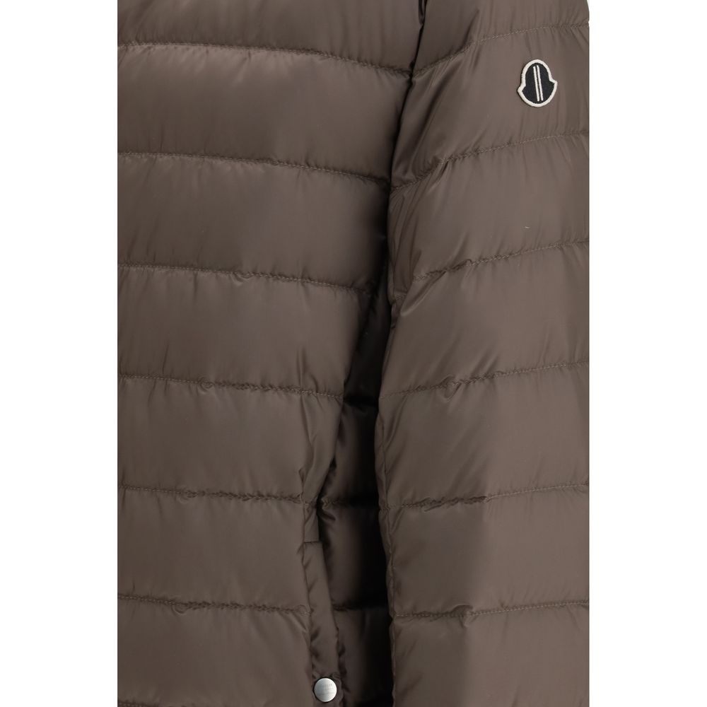 Moncler x Rick Owens Brown Goose Down Bomber