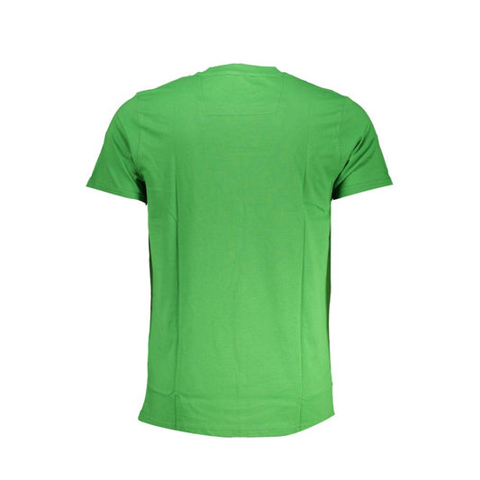 Cavalli Class Verde Cotton Men T-Shirt