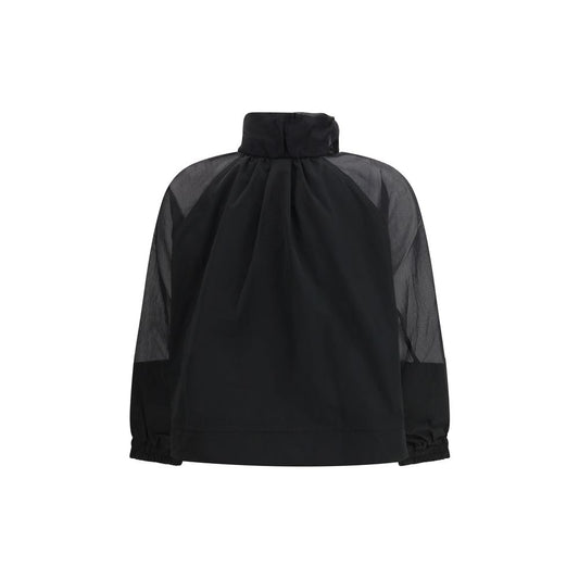 PINKO Black Polyester Shell Jacket