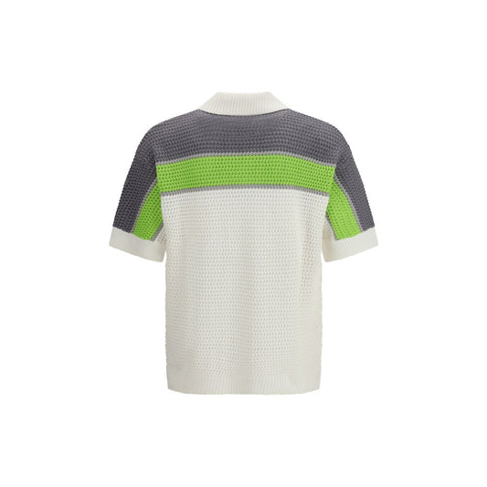 Casablanca White Cotton Shortsleeve Shirt