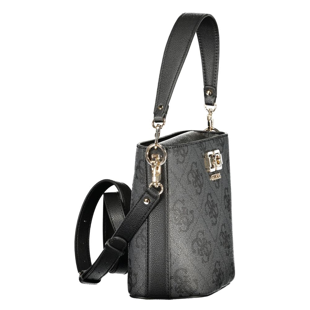 Guess Jeans Black Polyurethane Women Handbag