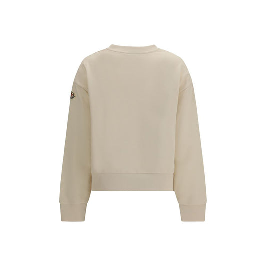 Moncler Beige Cotton Sweatshirt