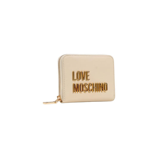 Love Moschino Beige Polyethylene Wallet