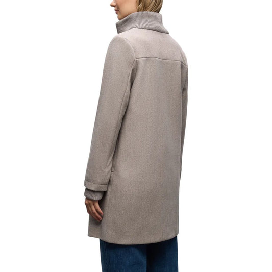 Street One Gray Polyester Coat