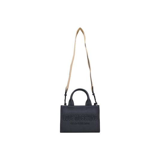 Love Moschino Black Polyethylene Handbag