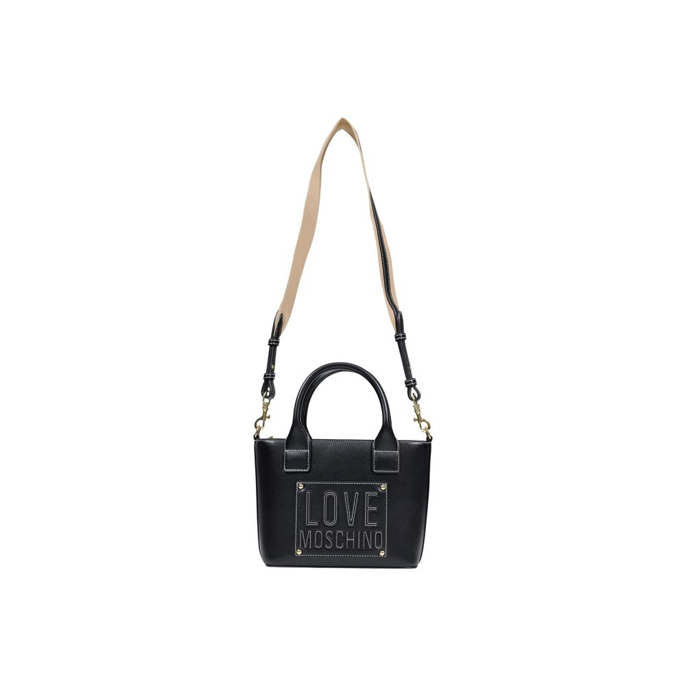 Love Moschino Black Polyethylene Handbag