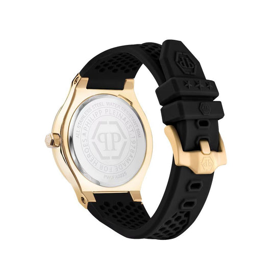 Philipp Plein Black Synthetic Dress Watch