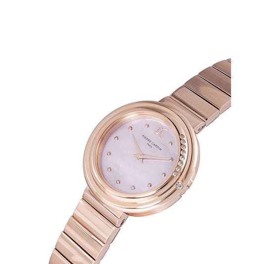 Pierre Cardin Gold Stainless Steel Dress Watch