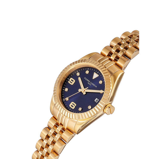 Pierre Cardin Gold Stainless Steel Dress Watch