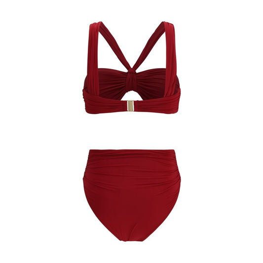 Zimmermann Bordeaux Polyester Bikini