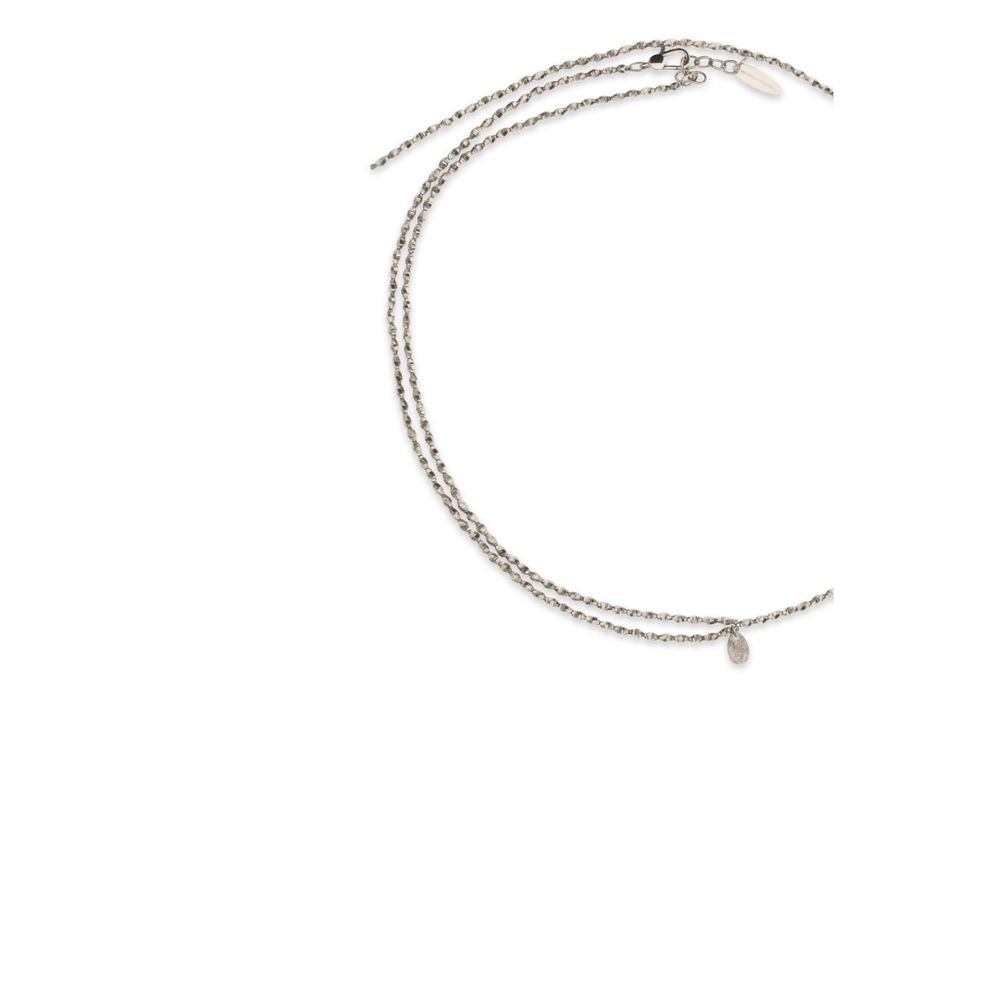 Brunello Cucinelli Silver Metal Necklace
