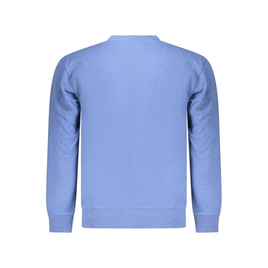 Superga Azzurro Cotton Men Sweatshirt