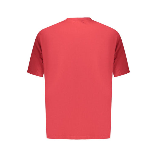 Napapijri Rosso Cotton Men Shirt