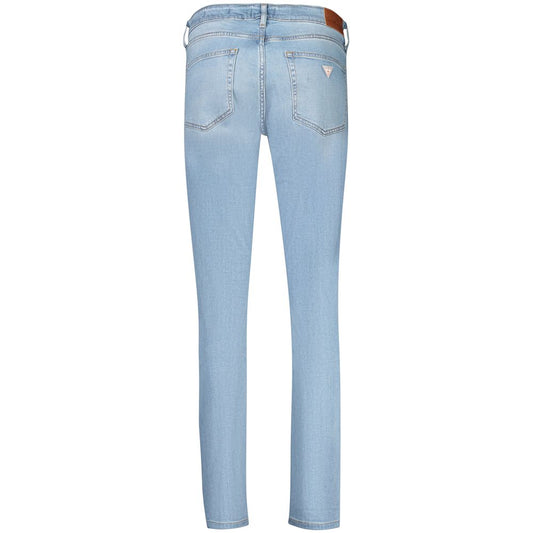 Guess Jeans Azzurro Lyocell Women's Skinny Jean