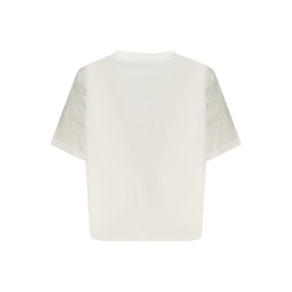 Guess Jeans White Organic Cotton Women T-Shirt