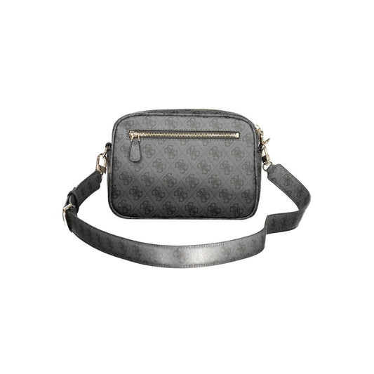 Guess Jeans Nero Poliuretano Women Handbag