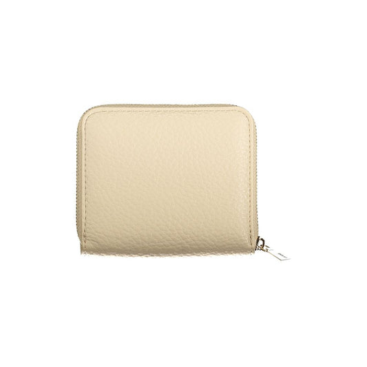 Guess Jeans Beige Polyurethane Women Wallet