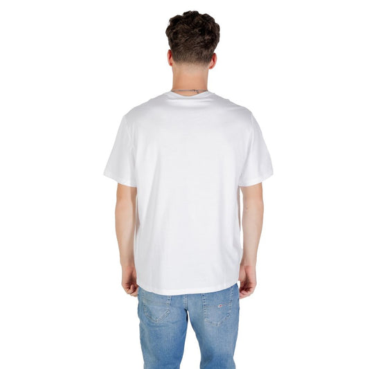 Calvin Klein Jeans White Cotton T-Shirt