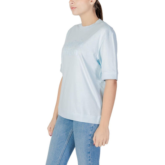 Calvin Klein Jeans Blue Cotton T-Shirt