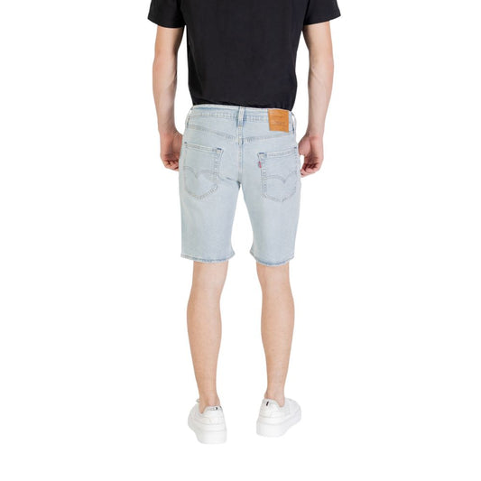 Levi's Light Blue Cotton Bermuda Shorts